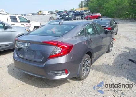 2017 Honda Civic Ex из США, поврежденный, VIN 19XFC2F78HE227408